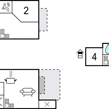 בית נופש 4 Bedroom In *